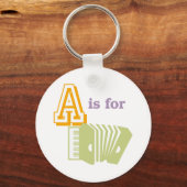 Aはアコーディオン用 キーホルダー (正面)