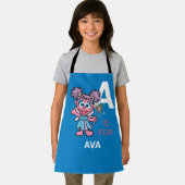 Aはアビー・カダビーの |名前の追加 エプロン (インサイチュ)