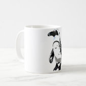 Aはアフリカペンギン向け コーヒーマグカップ (正面左)