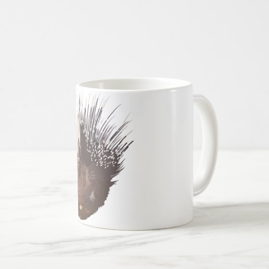 Aはアフリカ産のヤマアラシ用だ コーヒーマグカップ (正面右)