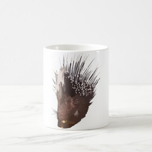 Aはアフリカ産のヤマアラシ用だ コーヒーマグカップ (中央)
