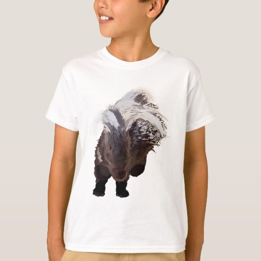 Aはアフリカ産のヤマアラシ用だ Tシャツ (正面)