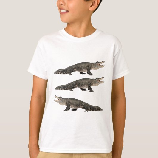 Aはアメリカワニ用 Tシャツ (正面)
