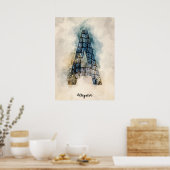 Aはアリゲーター ポスター (キッチン)