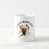 Aはウーパールーパーのはじまり コーヒーマグカップ (中央)
