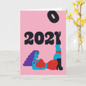 Aはメリンダ・ベック・ホリデーの為だ カード (黄色い花)