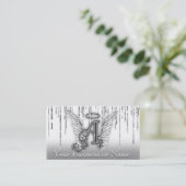 Aは天使のカスタムな背景色のためです 名刺 (スタンド正面)