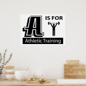 Aは運動訓練のためのAだ ポスター (キッチン)