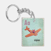 Aは飛行機用 キーホルダー (正面左)
