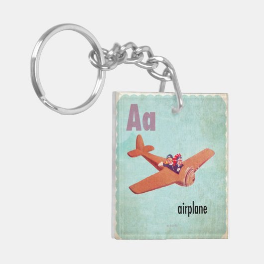 Aは飛行機用 キーホルダー (正面左)
