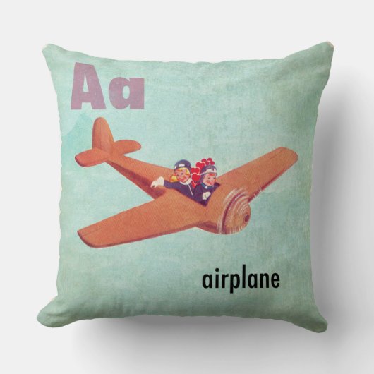 Aは飛行機用 クッション (正面)