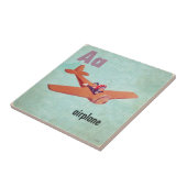 Aは飛行機用 タイル (側面)