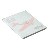 Aは飛行機用 ノートパッド (アングル)