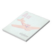 Aは飛行機用 ノートパッド (回転)