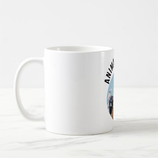 Aは飼育員のためのもの コーヒーマグカップ (左)