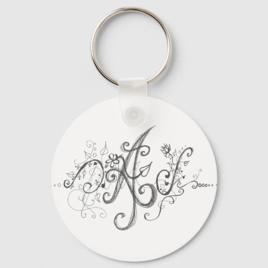 Aは~の価値がある キーホルダー (正面)