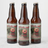 AはApple Ciderのホームボトル入り飲料ラベル用 ビールラベル (ボトル)