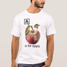 AはApple Tシャツ用