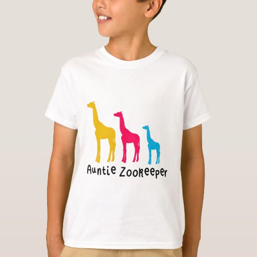 AはAuntie Zookeeper用 Tシャツ (正面)