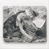 AはKoranで吸収された人を学びました マウスパッド (正面)