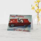 Aへのハッピーバースデー***TRUEクラシック*** カード (黄色い花)