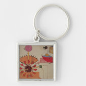 aへのポンプ水のためのシステムの図表 キーホルダー (正面)