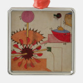 aへのポンプ水のためのシステムの図表 メタルオーナメント (正面)