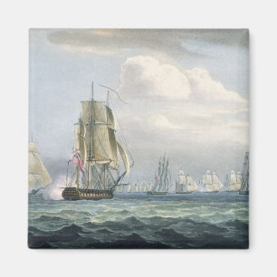 aを従事させるシドニースミス(1764-1840年の)艦隊 マグネット