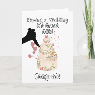 Aを持結婚つことはアリバイの真の犯罪だ カード