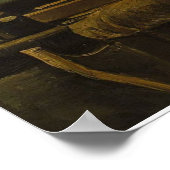 Aウィーバーのコテージ – ファンゴッホ- c1884 ポスター (角)