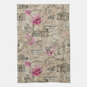 Aエフェメフランスのラデザインシリーズ24 キッチンタオル (縦)