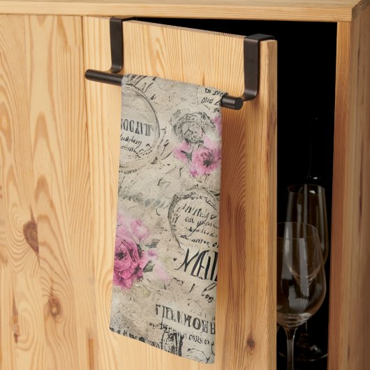 Aエフェメフランスのラデザインシリーズ24 キッチンタオル (三つ折り)