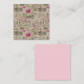 Aエフェメフランスのラデザインシリーズ24 スクエア名刺 (正面/裏面)