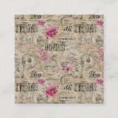 Aエフェメフランスのラデザインシリーズ24 スクエア名刺 (正面)