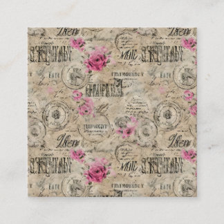 Aエフェメフランスのラデザインシリーズ24 スクエア名刺