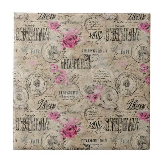 Aエフェメフランスのラデザインシリーズ24 タイル (正面)