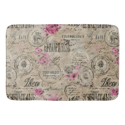 Aエフェメフランスのラデザインシリーズ24 バスマット (正面)