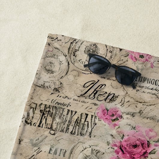 Aエフェメフランスのラデザインシリーズ24 ビーチタオル (インサイチュ)