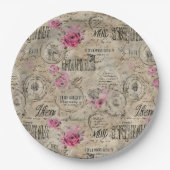 Aエフェメフランスのラデザインシリーズ24 ペーパープレート (正面)