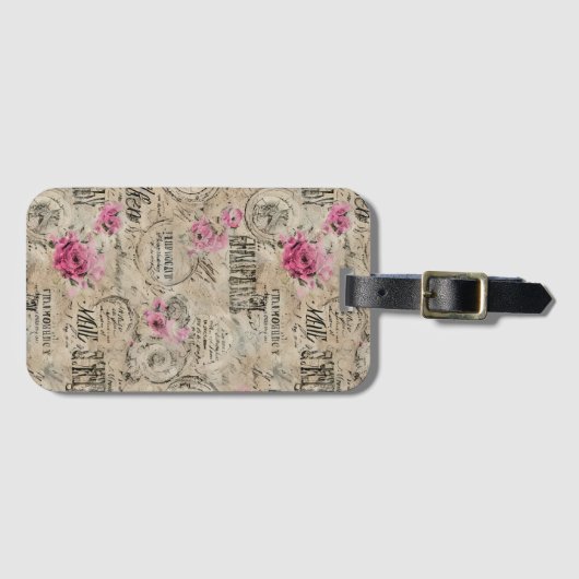 Aエフェメフランスのラデザインシリーズ24 ラゲッジタグ (正面横)