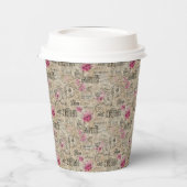 Aエフェメフランスのラデザインシリーズ24 紙コップ (左)