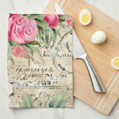 Aエフェメフランスのラデザインシリーズ26 キッチンタオル (四つ折り)