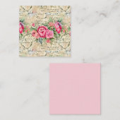 Aエフェメフランスのラデザインシリーズ26 スクエア名刺 (正面/裏面)