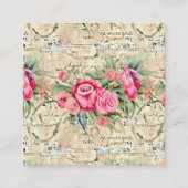 Aエフェメフランスのラデザインシリーズ26 スクエア名刺 (正面)