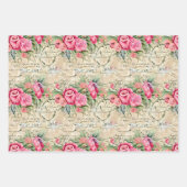 Aエフェメフランスのラデザインシリーズ26 ラッピングペーパーシート (正面2)