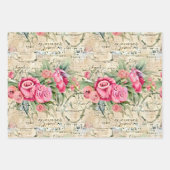 Aエフェメフランスのラデザインシリーズ26 ラッピングペーパーシート (正面)