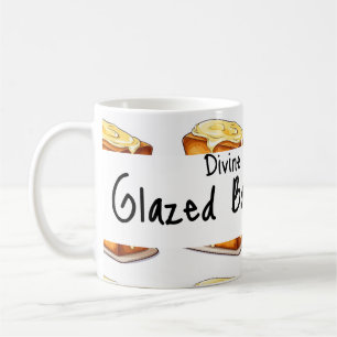 Aカップに入ったバナナナッツ コーヒーマグカップ