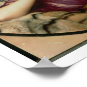 Aクラシカル美しい1901 (キャンバス上の油) ポスター (角)