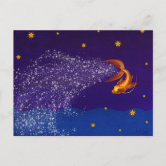 Aコイの星の中 – はがき