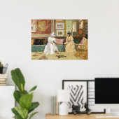 Aコールフレンドリー, 1895 (キャンバス上の油) ポスター (ホームオフィス)